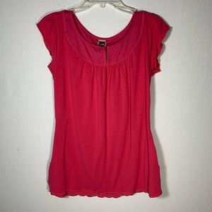 The North Face Flowy Pink Top Size Large